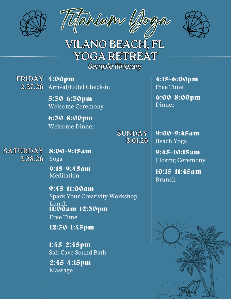 Vilano Beach Yoga Retreat